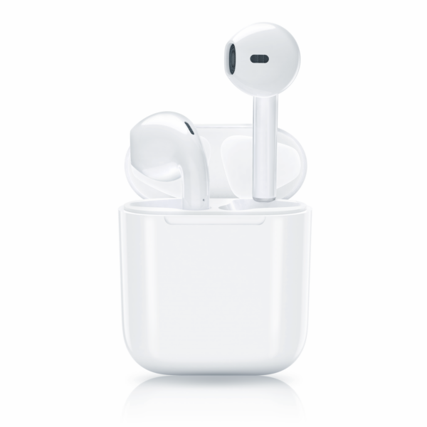 Wireless Earbuds, HSPRO Bluetooth Earbuds Touch Control in-Ear True Wireless Bluetooth Headphones, 20 Hrs Playtime with Charging Case, Hi-Fi Stereo Earbuds with Built-in Mic for Sports Work, White